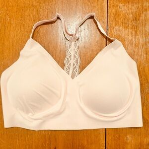 True & Co Triangle Lace Racerback Bralette